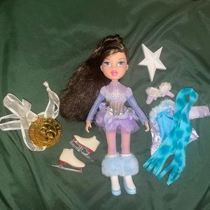 BRATZ DOLL DANA ICE SKATE CHAMPIONSHIP